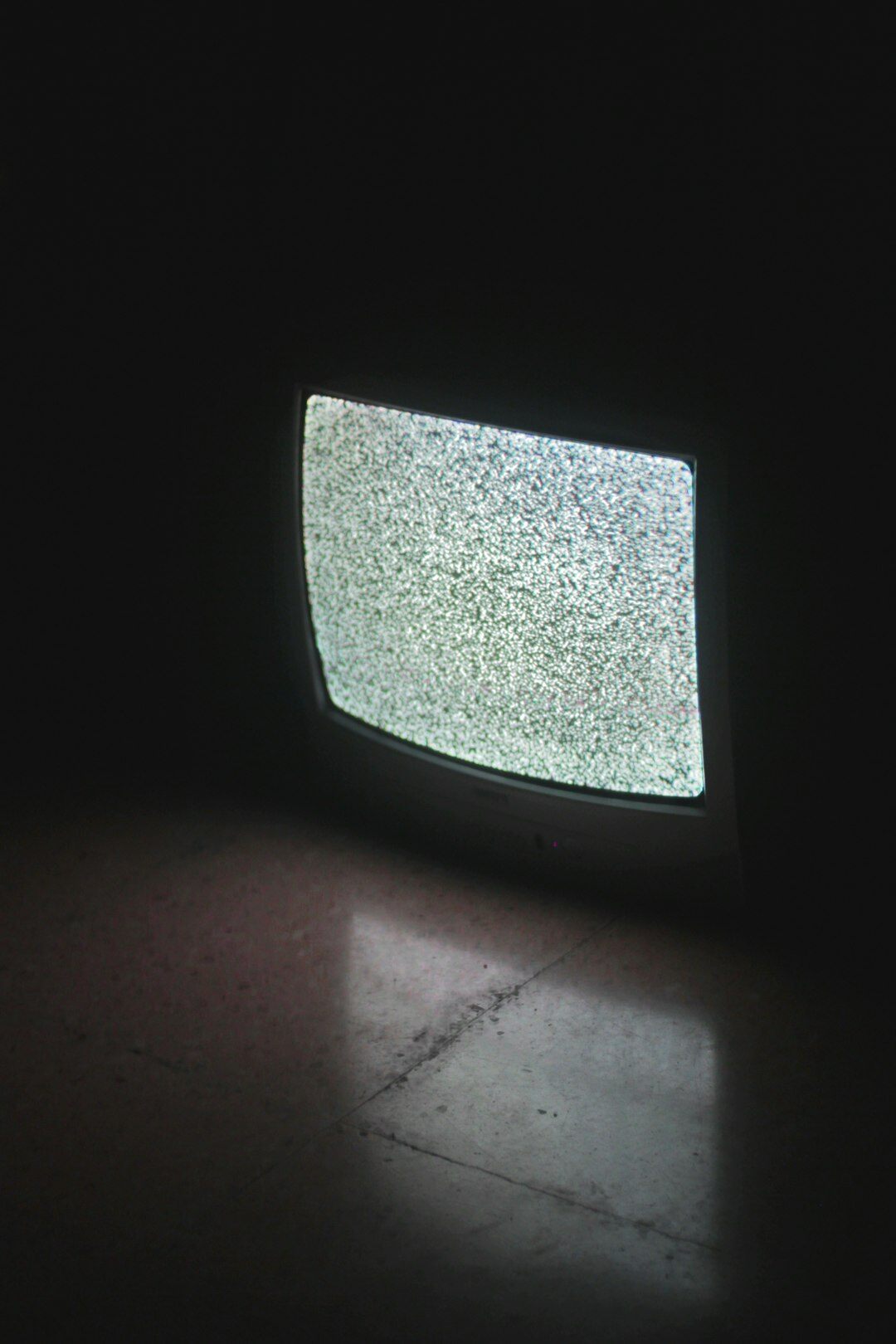 vintage cathode ray television